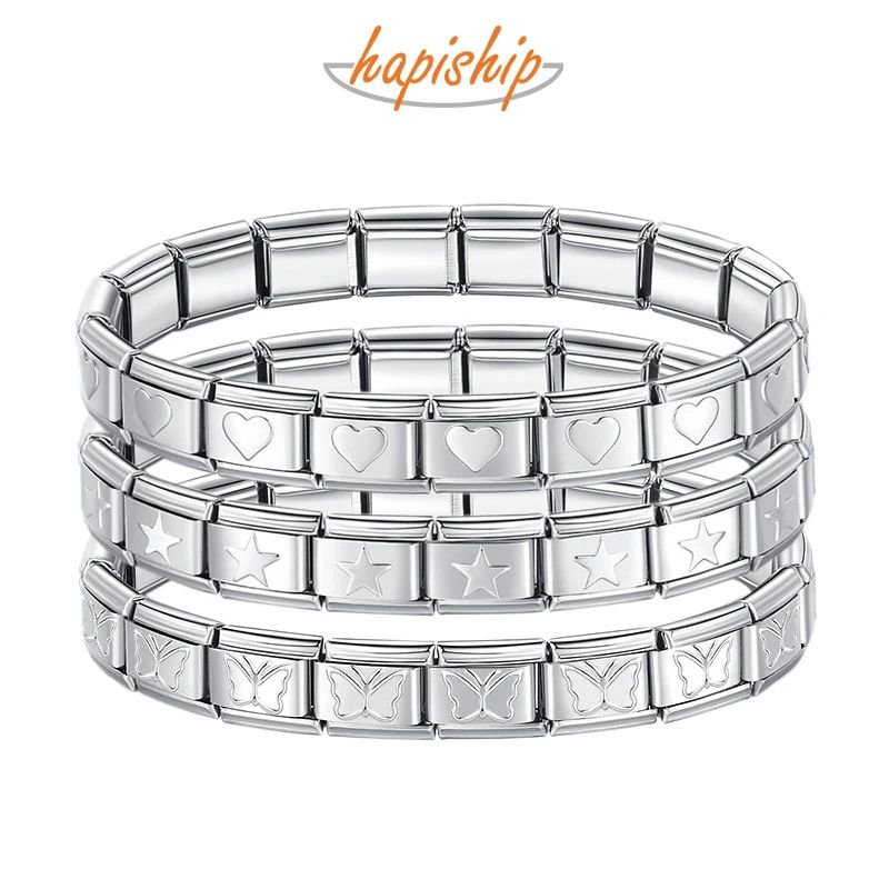 Pulseira Dourada Corações