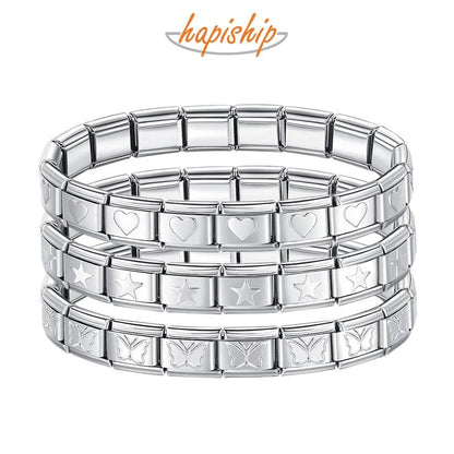 Pulseira Dourada Corações