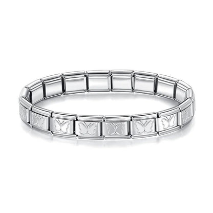 Pulseira Dourada Corações
