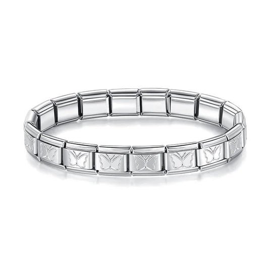 Pulseira Dourada Corações
