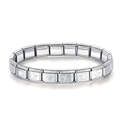 Pulseira Dourada Corações